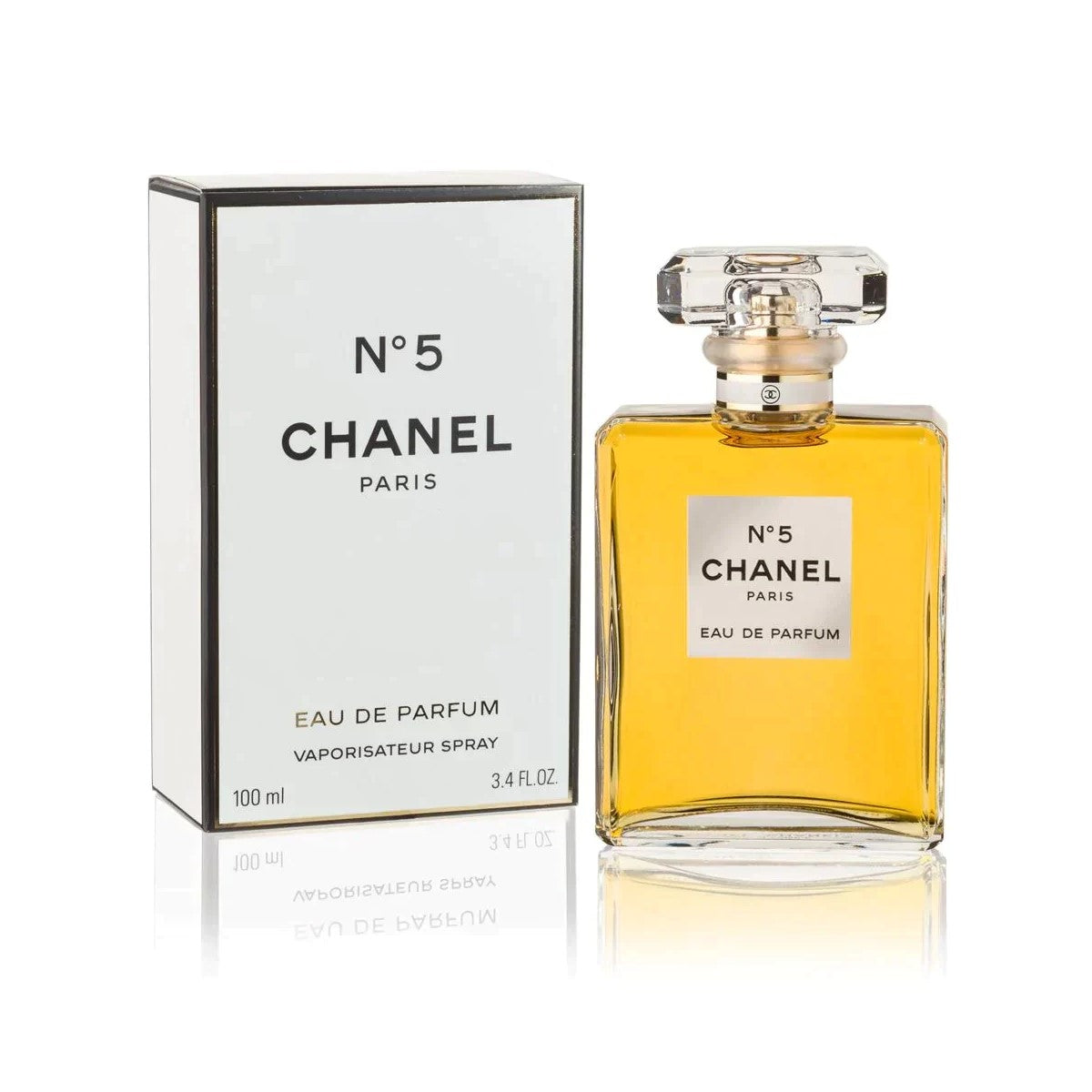 Chanel No. 5 Paris Eau De Parfume 3.4 Fl Oz 100ml