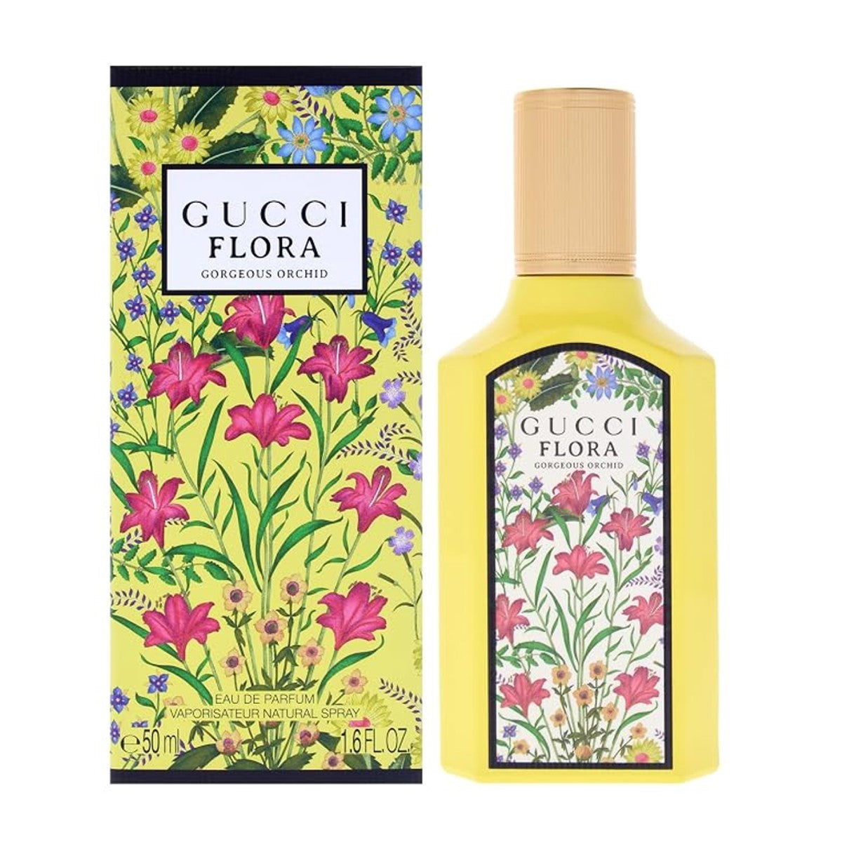 Gucci Flora Gorgeous Orchid Eau De Parfum Intense 1.6 Fl Oz 50ml