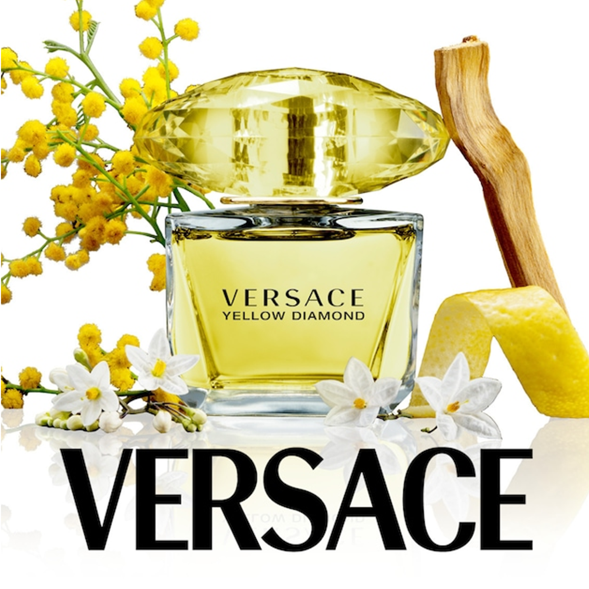 Versace Yellow Diamond Eau De Toilette Perfume 3.0 US Fl OZ 90ml